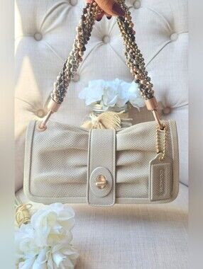 Coach Limited Edition Genuine Italian Python Parker Shoulder Bag Purse